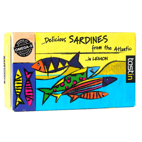 Sardinhas  do Atlântico com Limão em Azeite