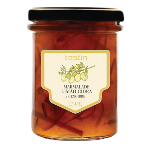 Marmalade de Limão, Gengibre e Tomilho Limão - 250 grs